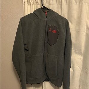 The North Face Dark Gray Hooded Jacket